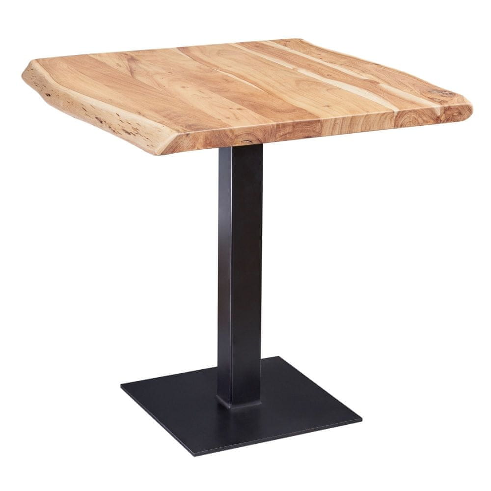 Bruxxi Jedálenský stôl Hert, 80 cm, agát